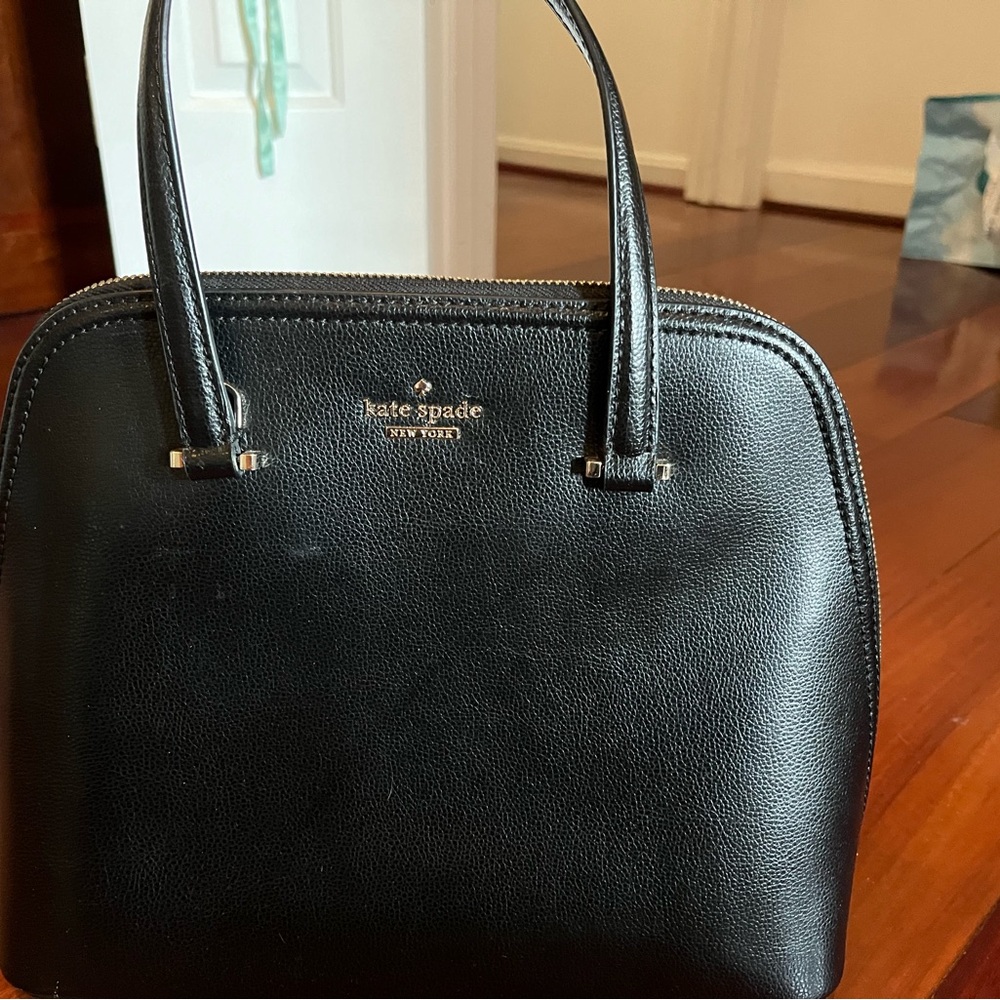 Kate Spade Black Leather Handbag